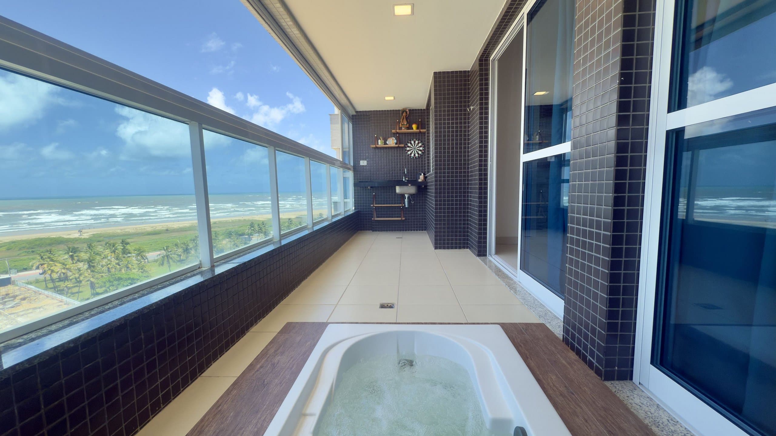 Flat Moderno Beira-Mar em Atalaia, Aracaju/SE